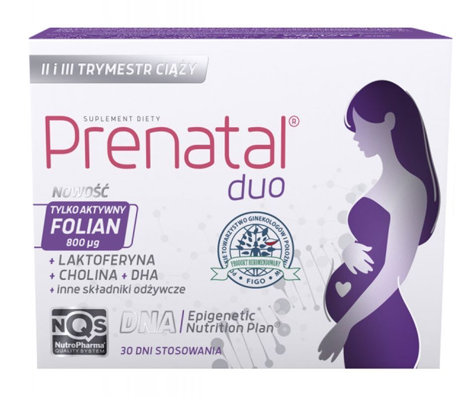 Prenatal DUO Classic x 30 pills + DHA x 60 capsules