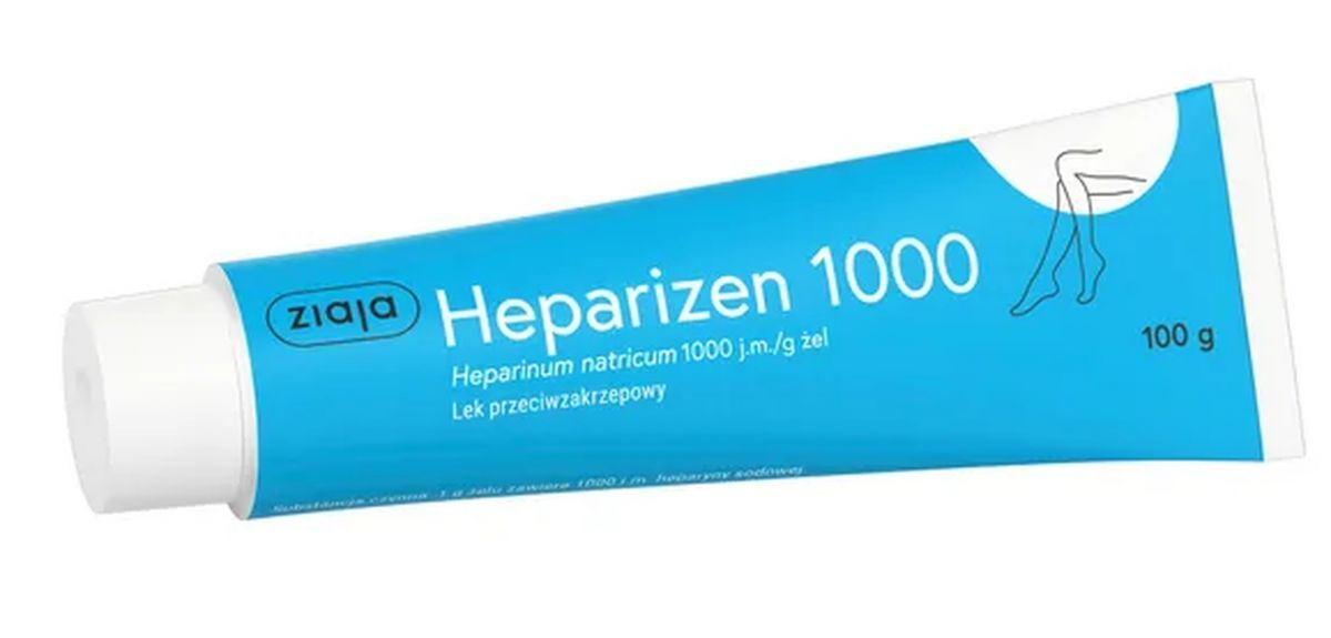 Prevent varicose veins, hematoma pain, HEPARIZEN gel