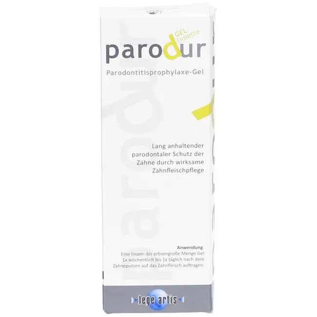 Prevention and care for gingivitis and periodontitis, PARODUR Gel Lime
