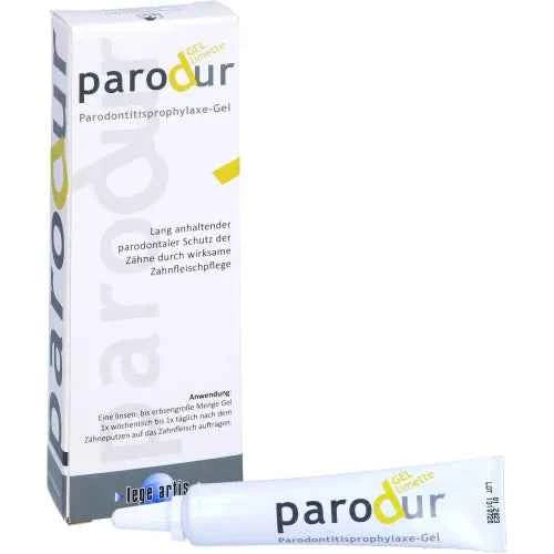 Prevention and care for gingivitis and periodontitis, PARODUR Gel Lime
