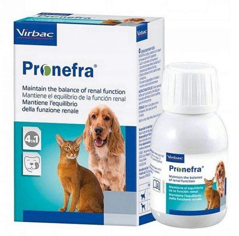 Pronefra Preparation supporting kidney functions for dogs and cats oral suspension - UKDorf 