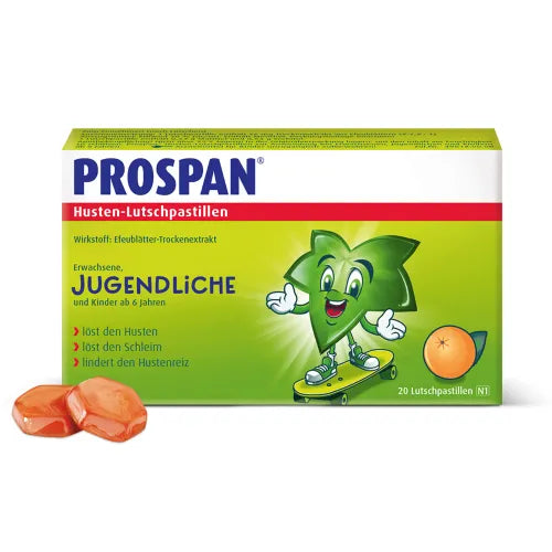 PROSPAN cough lozenges 20 pc dried ivy leaf extract - 3