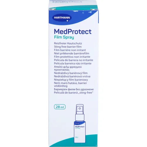Protects vulnerable or damaged skin from irritants for up to 72 hours MedProtect Film Spray 28 ml - 2