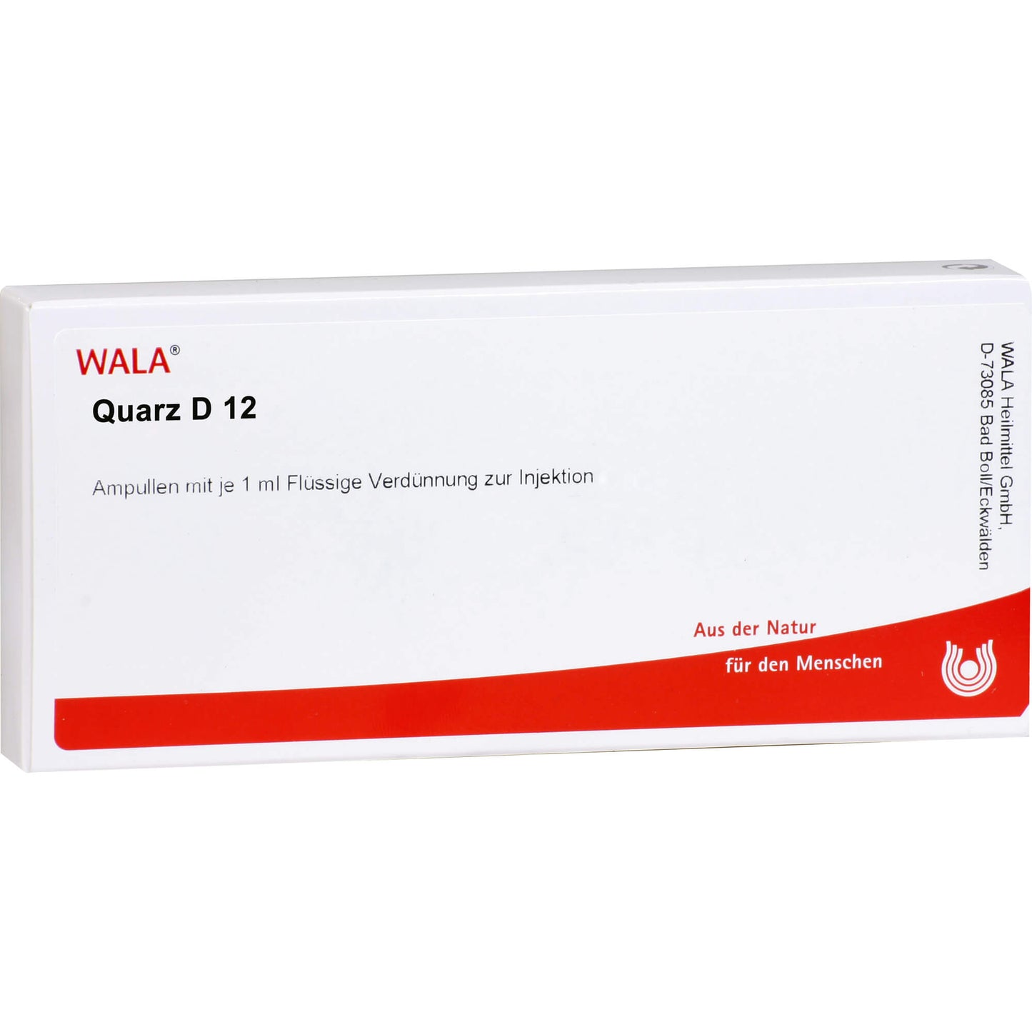 QUARTZ D 12 ampoules