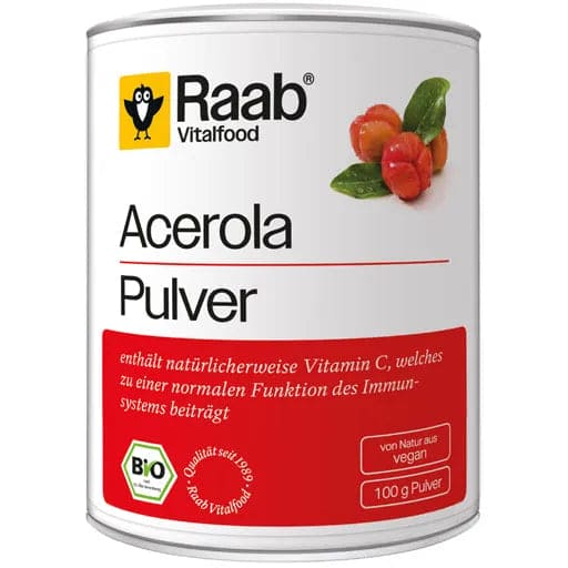 RAAB Vitalfood Acerola Powder Organic - UKDorf 