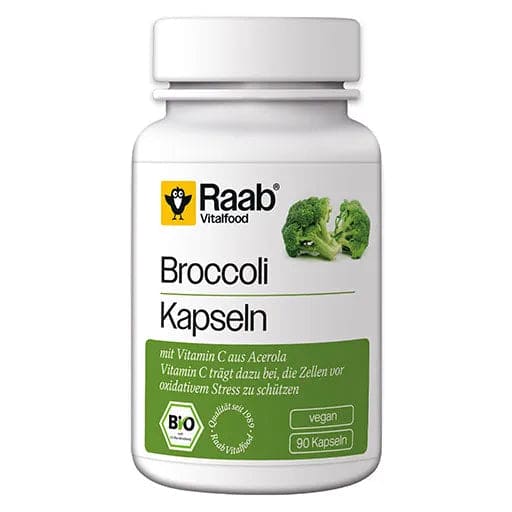 RAAB Vitalfood Broccoli Capsules Organic - UKDorf 