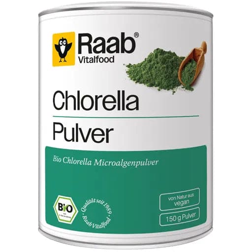 RAAB Vitalfood Chlorella organic powder - UKDorf 