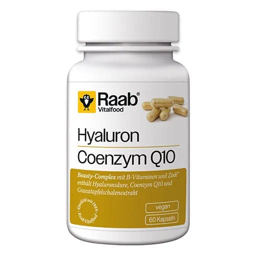 RAAB Vitalfood Hyaluron Coenzyme Q10 Capsules - UKDorf 