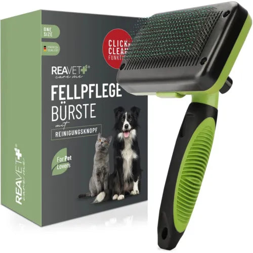 REAVET Care Me Pet Grooming Brush 1 pc