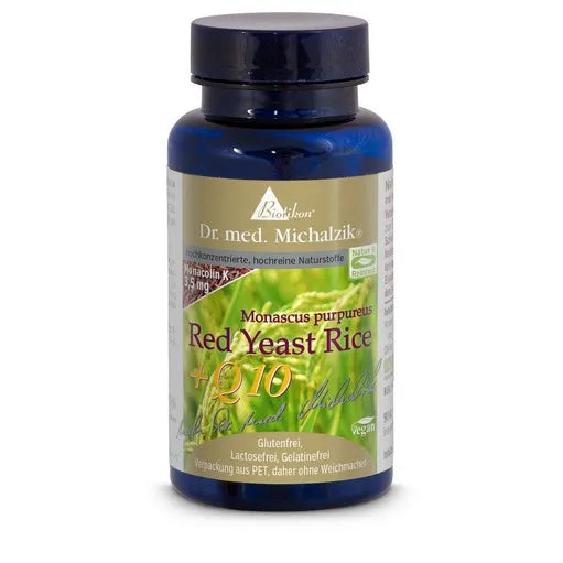 RED YEAST Rice+Q10 capsules 90 pcs - UKDorf 