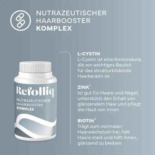 REFOLLIQ Nutraceutical Hair Booster Complex Capsules