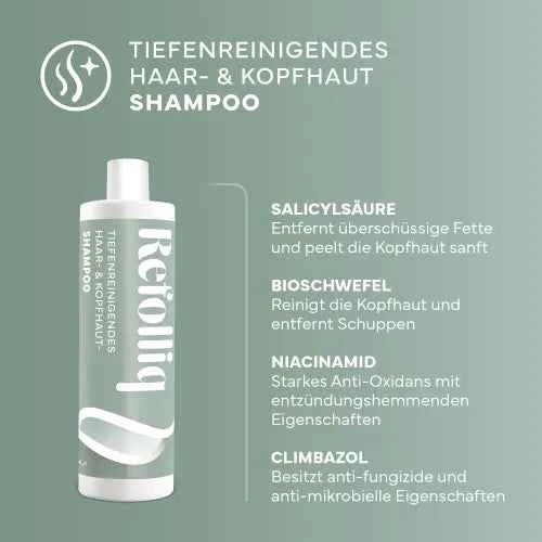 REFOLLIQ deep cleansing hair & scalp shampoo
