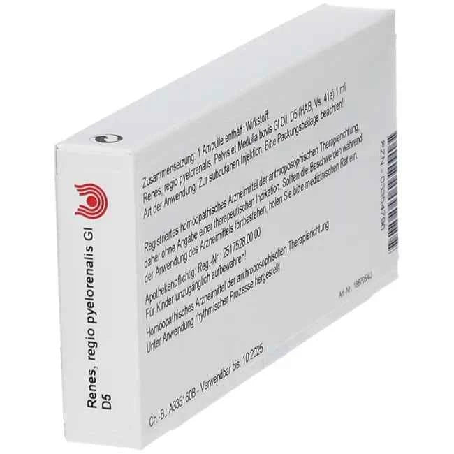RENES REGIO pyelorenalis GL D 5 ampoules