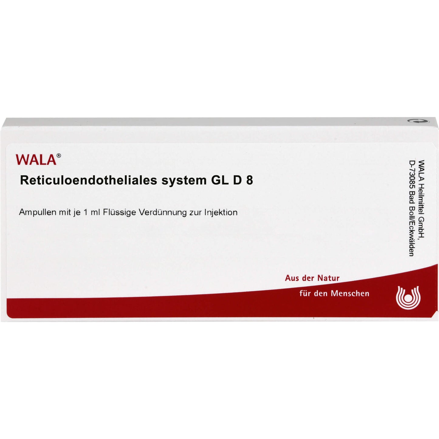 RETICULOENDOTHELIAL System GL D 8 ampoules