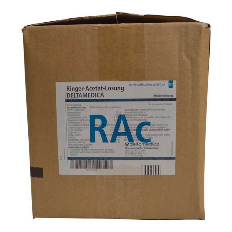 RINGER ACETATE Solution 10 x 500 ml