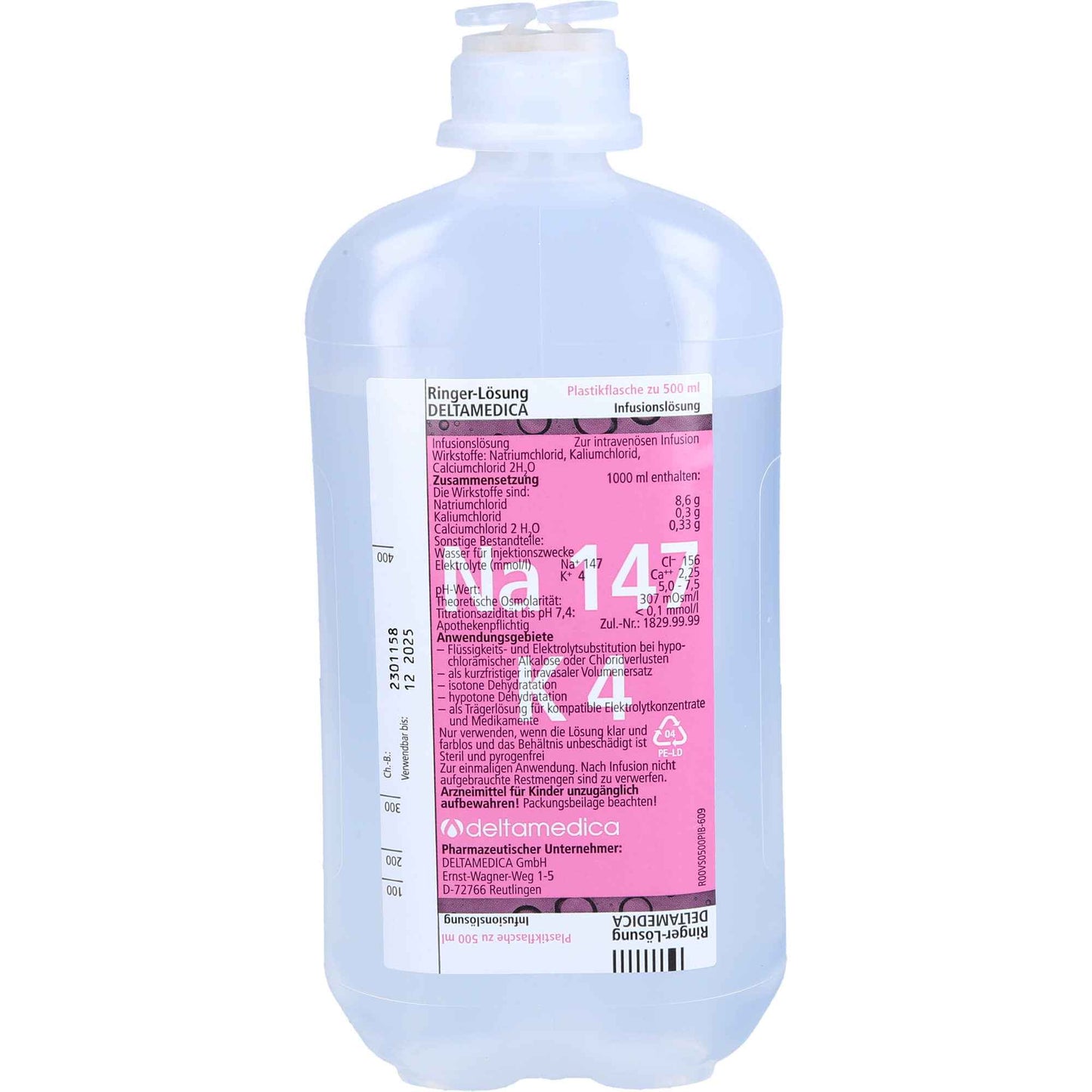 RINGER SOLUTION Plastic