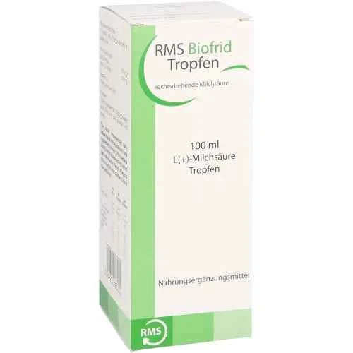 RMS Biofrid Lactic Acid dextrorotatory Drops 100 ml