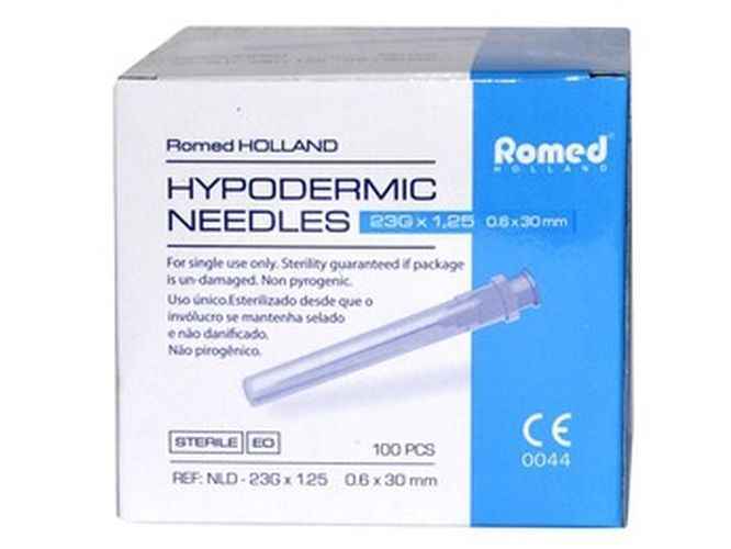 ROMED needle 0.6 x 30mm 100 pcs.