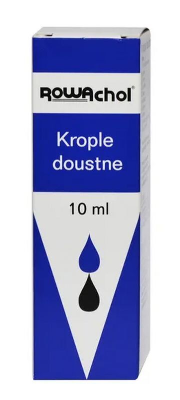 ROWACHOL drops 10ml Children from 6 years old, hepatobiliary disease