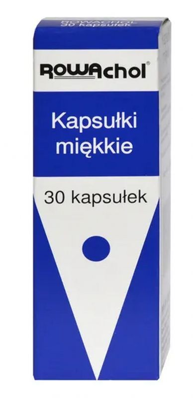 ROWACHOL x 30 capsules, hepatobiliary disease