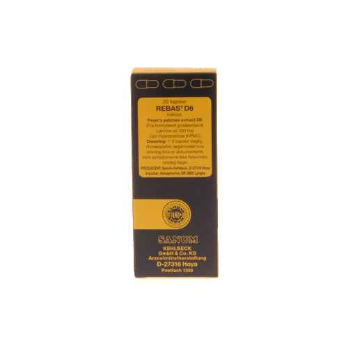 Rebas D6 (Peyer patches D6) capsules 20 pcs