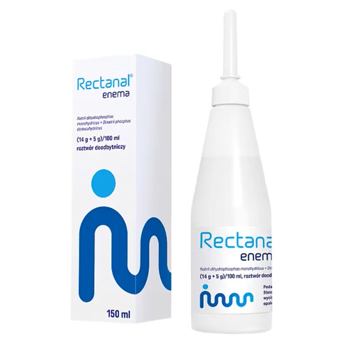 Rectanal fluid into the anus. (14g+5g) 100ml 1 bottle