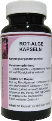 Red Algae plant-based calcium capsules
