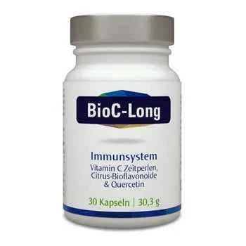 Reduction of fatigue, BIOC-LONG Vit.C retard bioflavonoids Quercetine Immunesystem