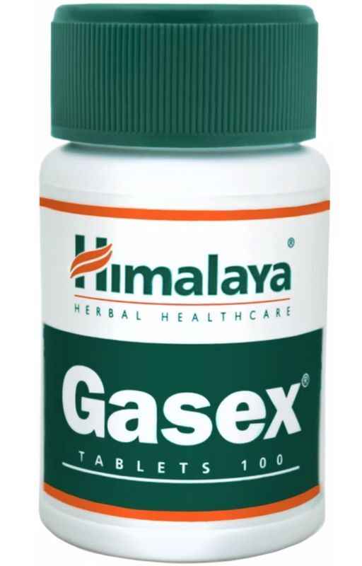 Regulating gas levels, preventing bloating, HIMALAYA Gasex