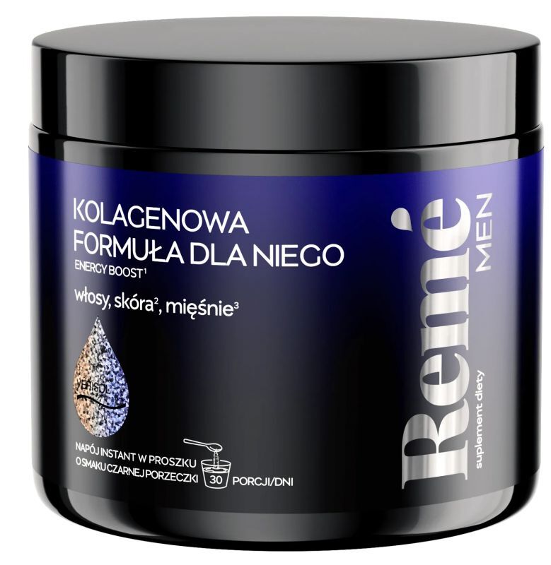 Reme Men Collagen Formula For Him with Blackcurrant Flavor 150 g