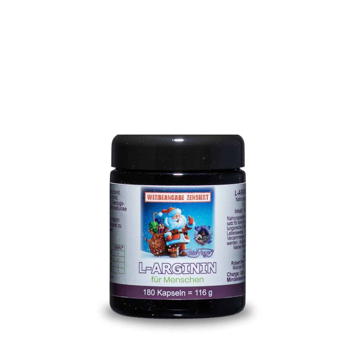 Robert Franz L-Arginine for humans 180 tablets