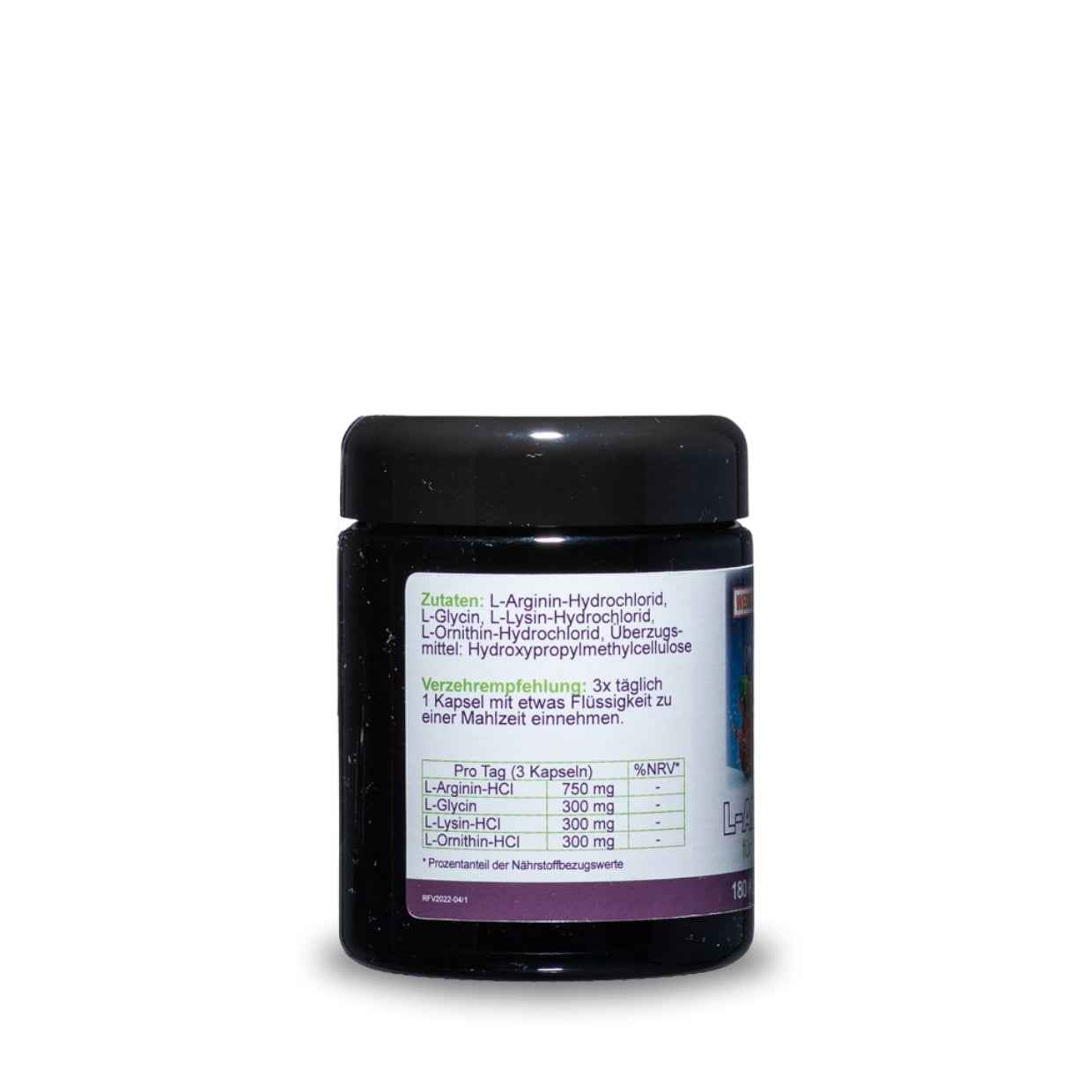 Robert Franz L-Arginine for humans 180 tablets