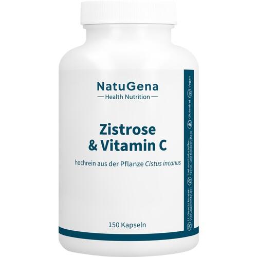 Rockrose & Vitamin C Buffered Vegan Capsules 150 Count - 8