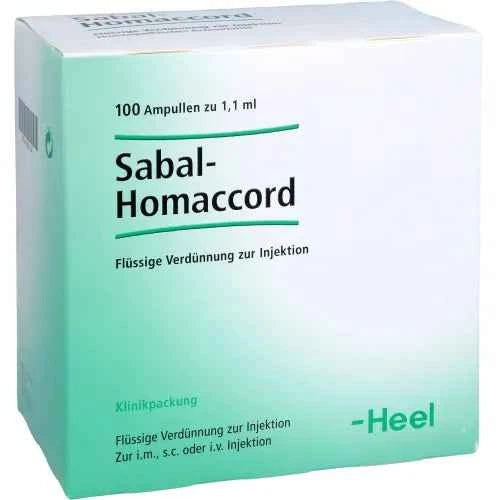 SABAL HOMACCORD ampoules
