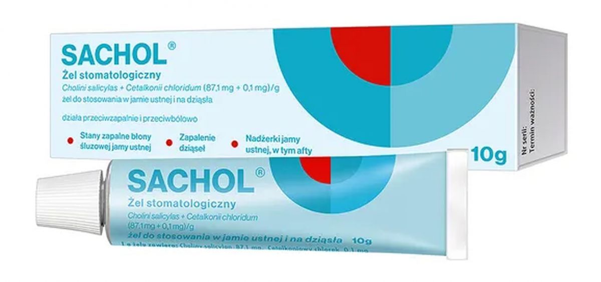 SACHOL dental gel, gum disease
