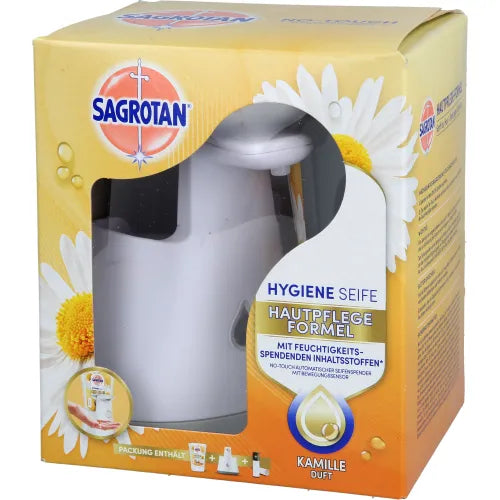 SAGROTAN No-Touch Starter Set Chamomile Fragrance 1 pc