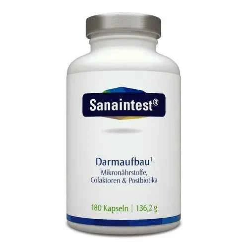 SANAINTEST intestinal structure Glutamine Lecithine SCFA Humin