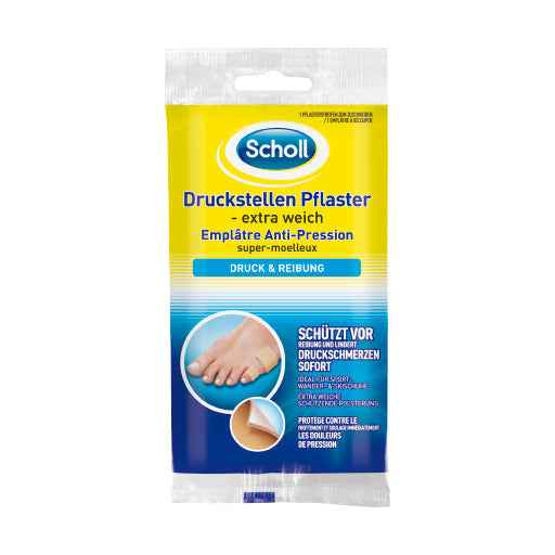 SCHOLL pressure sore plasters extra soft