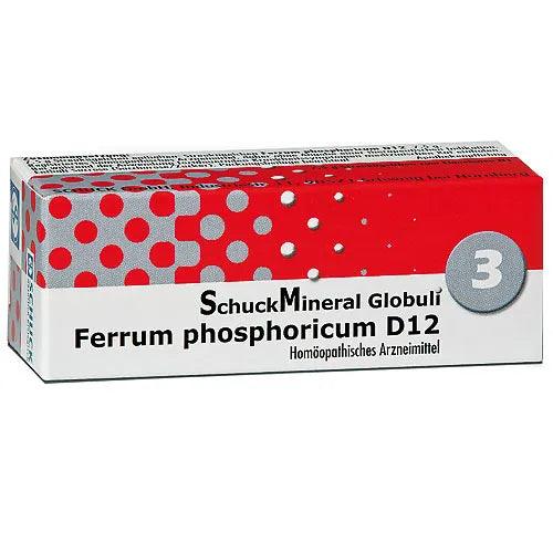 SCHUCKMINERAL Globules 3 Ferrum phosphoricum D12 - UKDorf 
