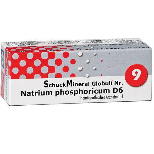 SCHUCKMINERAL Globules 9 Natrum phosphoricum D6 - UKDorf 