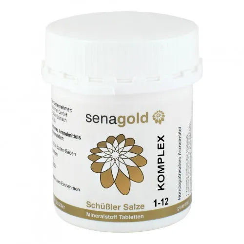 SCHÜSSLER SALTS Complex No.1-12 Tablets 400 pcs - UKDorf 