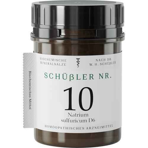 SCHÜSSLER NO. 10 Sodium sulfuricum D 6 Tablets