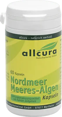 SEAWEED Capsules North Sea, iodine, Brown algae, Ascophyllum nodosum - UKDorf 