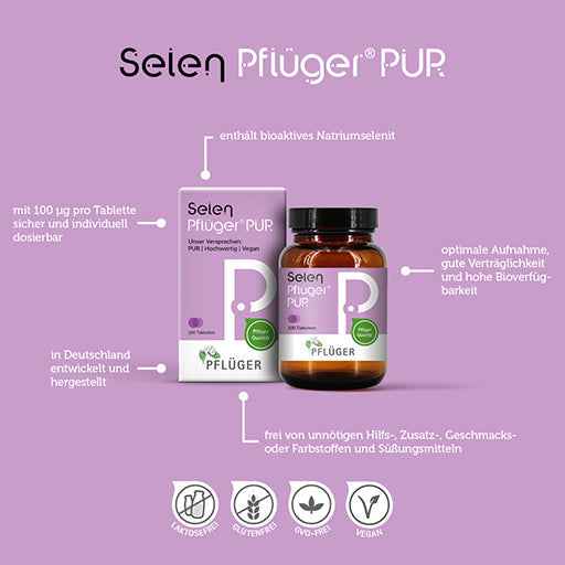 SELENIUM PFLÜGER PUR 100 µg tablets