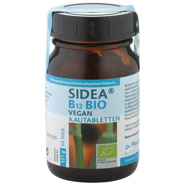 SIDEA Vitamin B12 organic vegan chewable tablets - UKDorf 