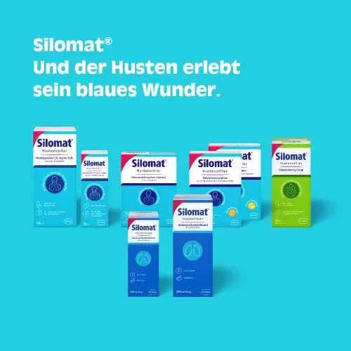 SILOMAT Cough Suppressant DMP Lemon Lozenges 40 Count