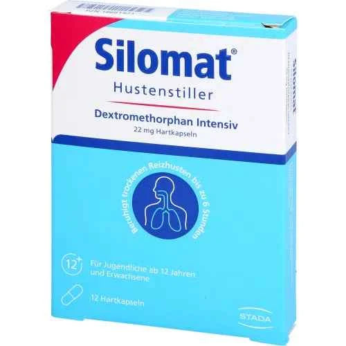 SILOMAT Cough Suppressant Dextromethorphan Intensive 12 tablets