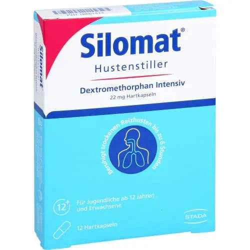 SILOMAT Cough Suppressant Dextromethorphan Intensive 12 tablets