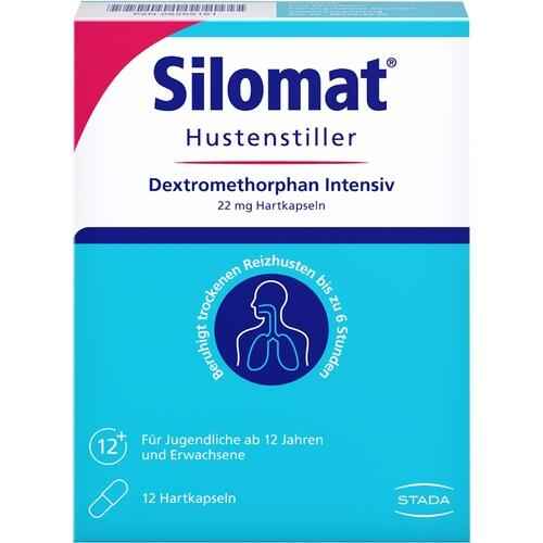 SILOMAT Cough Suppressant Dextromethorphan Intensive 12 tablets