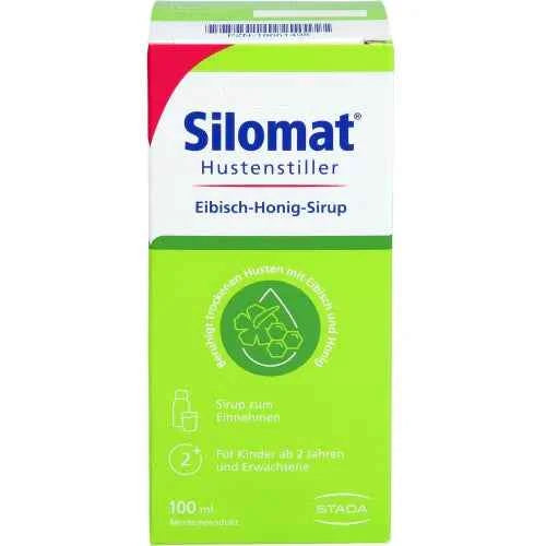SILOMAT Cough Suppressant Marshmallow Honey Syrup 100 ml
